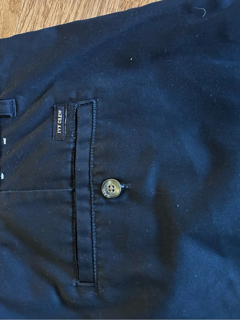 Men's Flat Front Navy Shorts - Classic Summer Staple